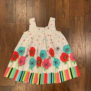 Bonnie Baby stripes and flower dress.